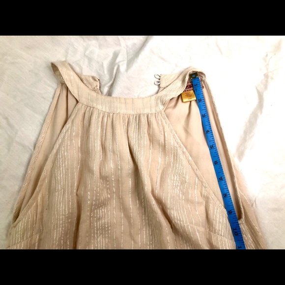 Anthropology notsoserious peachcream dress - Picture 7 of 11